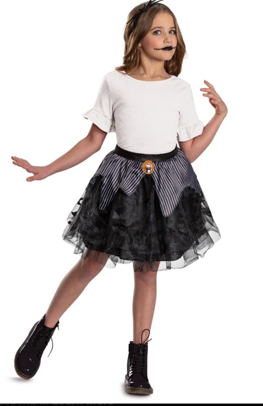 Nightmare Before Christmas Jack Skellington Tutu Costume Kit - Tween Size 10-14